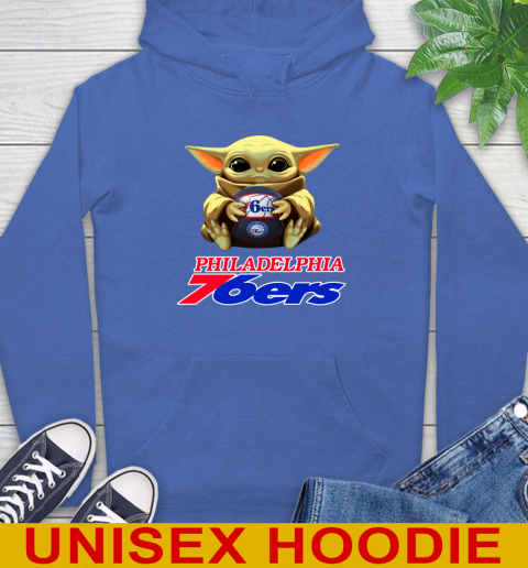 NBA Basketball Philadelphia 76ers Star Wars Baby Yoda Shirt 21
