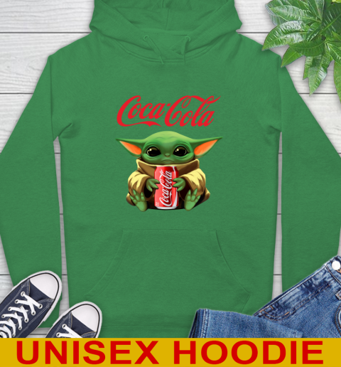 Star Wars Baby Yoda Hugs Coca Cola Soft Drink Shirt 20