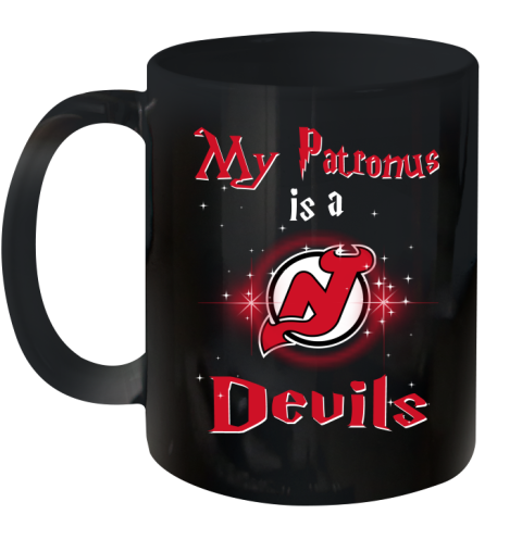 NHL Hockey Harry Potter My Patronus Is A New Jersey Devils Ceramic Mug 11oz