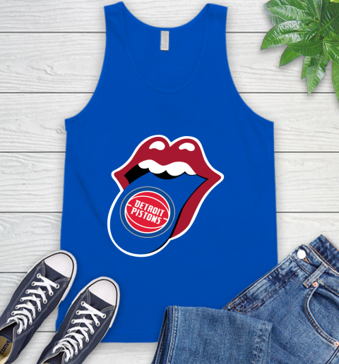 Detroit Pistons NBA Basketball Lips I Root For My Team Adoring Fan 74