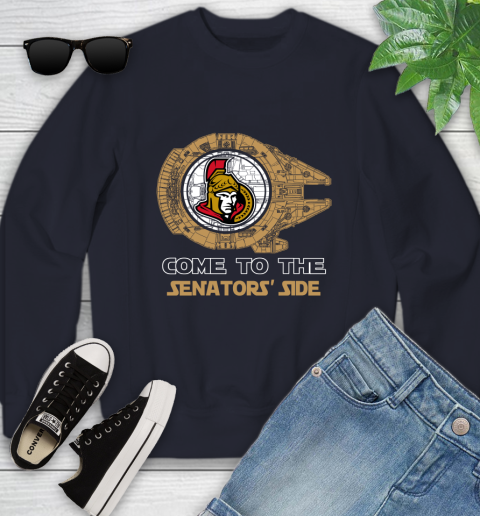 NHL Come To The Ottawa Senators Wars Hockey Sports Youth Sweatshirt 2