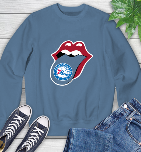 Philadelphia 76ers NBA Basketball Lips I Root For My Team Adoring Fan 31