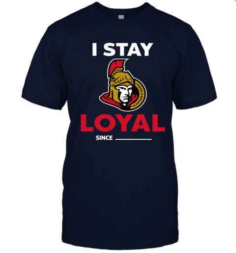 Ottawa Senators I Stay Loyal Since Personalized Unisex Jersey Tee