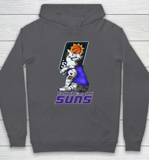 NBA Basketball My Cat Loves Phoenix Suns Hoodie 4