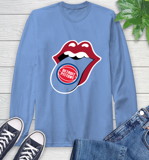 Detroit Pistons NBA Basketball Lips I Root For My Team Adoring Fan 68