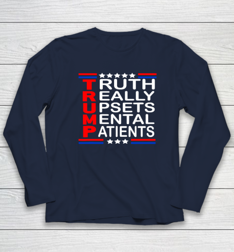 Trump Really Upsets Mental Patients Long Sleeve T-Shirt 2