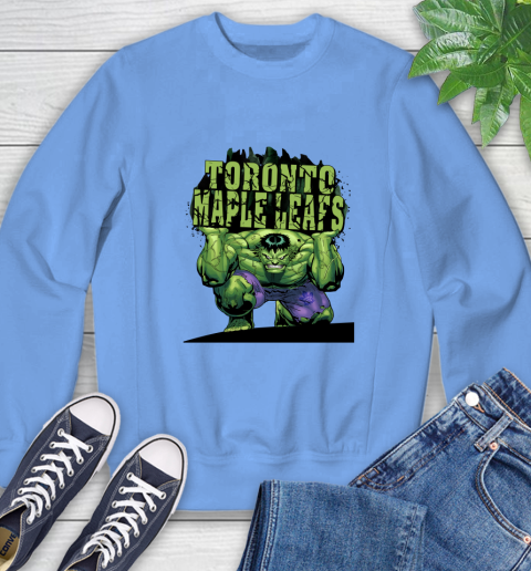 Toronto Maple Leafs NHL Hockey Incredible Hulk Marvel Avengers Sports Sweatshirt 11