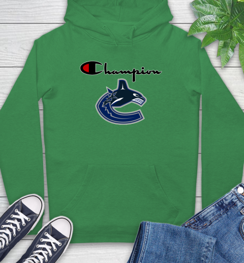NHL Hockey Vancouver Canucks Champion Shirt Hoodie 5