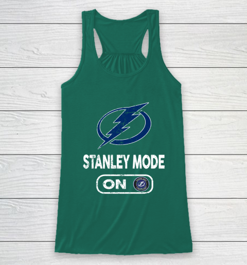 Tampa Bay Lightning Stanley Mode On Racerback Tank 5