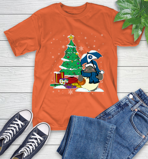 Minnesota Timberwolves NBA Basketball Cute Tonari No Totoro Christmas Sports T-Shirt 4