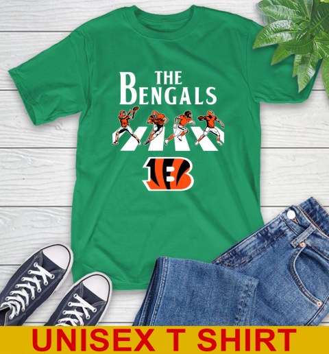 NFL Football Cincinnati Bengals The Beatles Rock Band Shirt T-Shirt 7