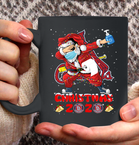 St.Louis Cardinals Funny Santa Claus Dabbing Christmas 2020 MLB Ceramic Mug 11oz