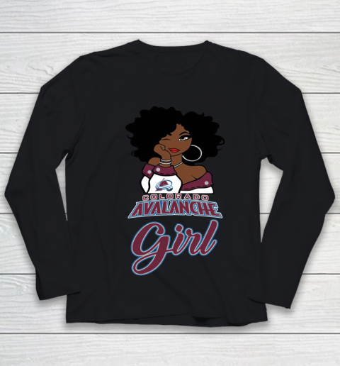 Colorado Avalanche Girl NHL Youth Long Sleeve