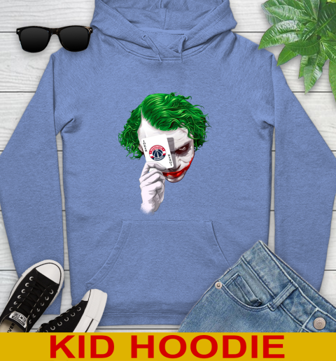 Washington Wizards NBA Basketball Joker Card Shirt Youth Hoodie 12