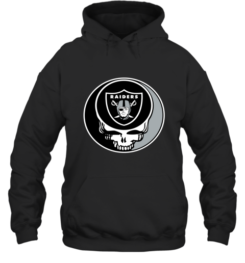 NFL Oakland Raiders Grateful Dead Rock Band Football Sports VMr4zu86F4H hoodie 23 95 151514 front black