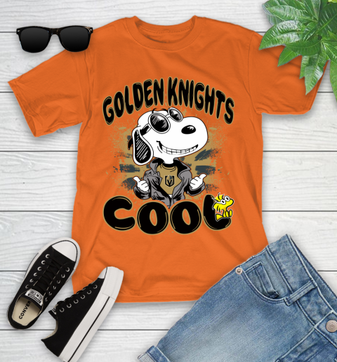 NHL Hockey Vegas Golden Knights Cool Snoopy Shirt Youth T-Shirt 8