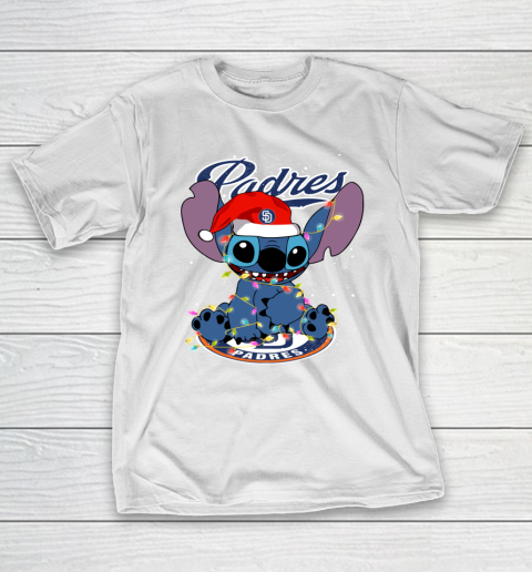 San Diego Padres MLB noel stitch Baseball Christmas T-Shirt