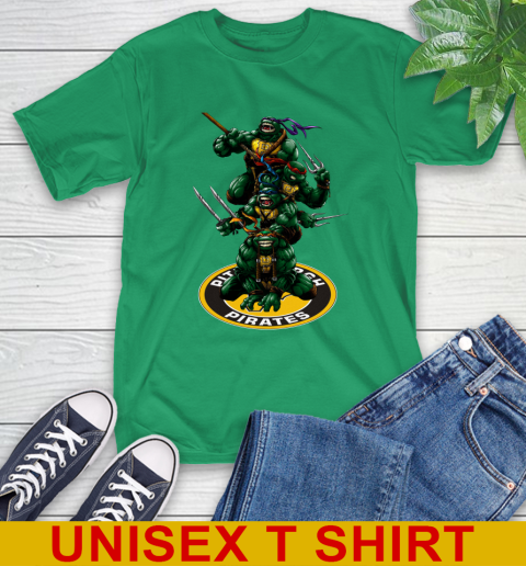 MLB Baseball Pittsburgh Pirates Teenage Mutant Ninja Turtles Shirt T-Shirt 7
