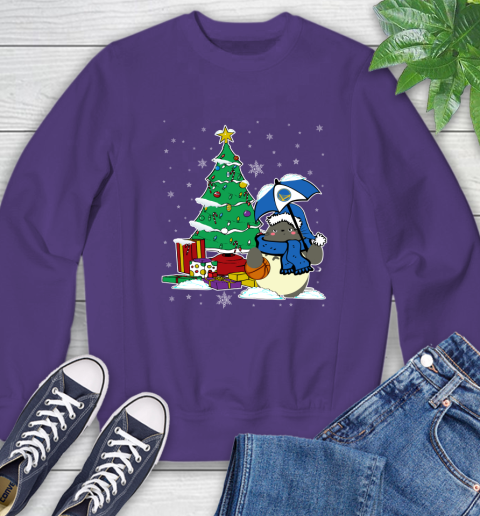 Golden State Warriors NBA Basketball Cute Tonari No Totoro Christmas Sports Sweatshirt 4