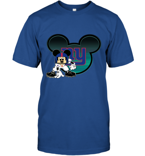 NFL New York Giants Mickey Mouse Disney Football T Shirt EOzEs1I7LYt classic t shirt 2 95 151514 front royal