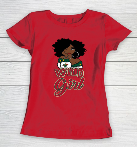 Minnesota Wild Girl NHL Women's T-Shirt 10