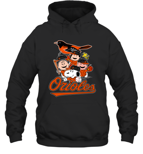 Peanuts Charlie Brown And Snoopy Playing Baseball Baltimore Orioles shirt,sweater,  hoodie, sweater, long sleeve and tank top