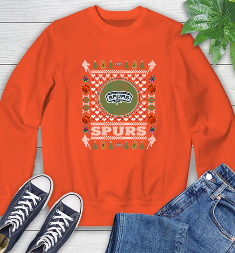 San Antonio Spurs Merry Christmas NBA Basketball Loyal Fan Ugly Shirt 27