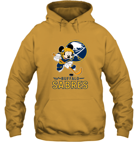 NHL Hockey Mickey Mouse Team Buffalo Sabres Sweatshirt 