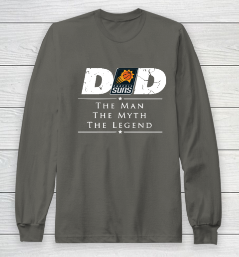 Phoenix Suns NBA Basketball Dad The Man The Myth The Legend Long Sleeve T-Shirt 5