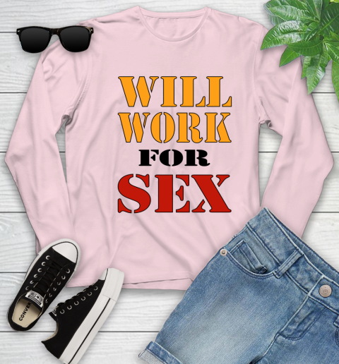 Miley Cyrus Will Work For Sex Youth Long Sleeve 7