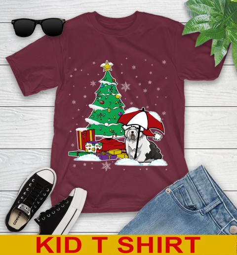 Old English Sheepdog Christmas Dog Lovers Shirts 101