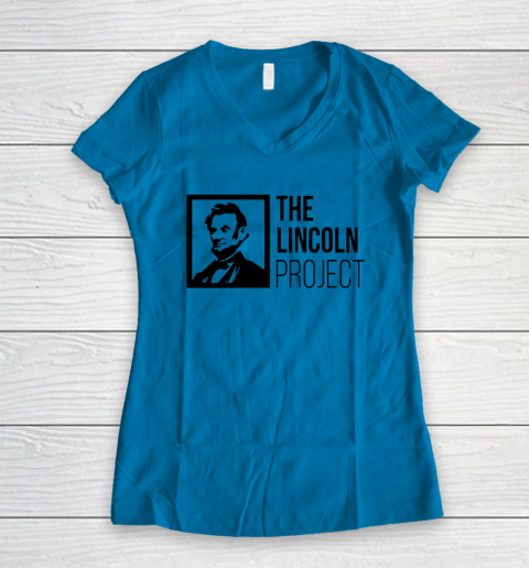 The Lincoln Project Women's V-Neck T-Shirt 12