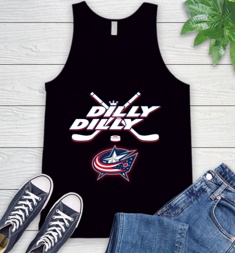 NHL Columbus Blue Jackets Dilly Dilly Hockey Sports Tank Top 2
