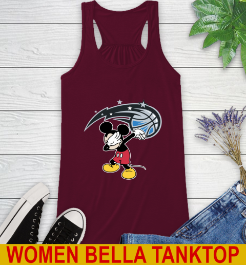 Orlando Magic NBA Basketball Dabbing Mickey Disney Sports Racerback Tank 3
