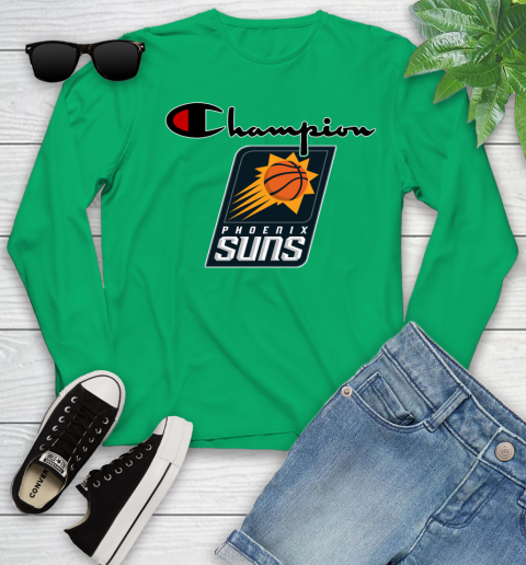 NBA Basketball Phoenix Suns Champion Shirt Youth Long Sleeve 4