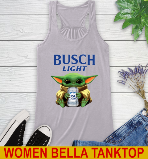 Star Wars Baby Yoda Hugs Busch Light Beer Shirt 41