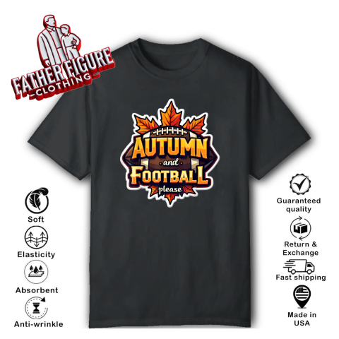 Autumn and Football Please T-Shirt