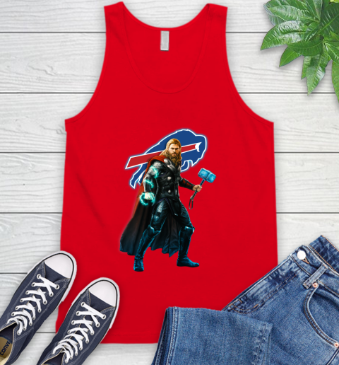 NFL Thor Avengers Endgame Football Buffalo Bills Tank Top 6