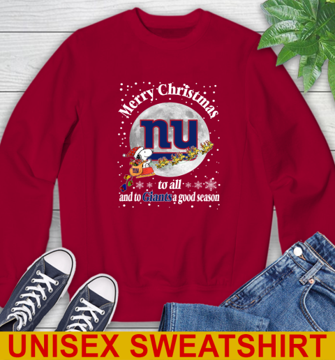 New York Giants Merry Christmas To All And To Giants A Good Season NFL Football Sports Sweatshirt 9
