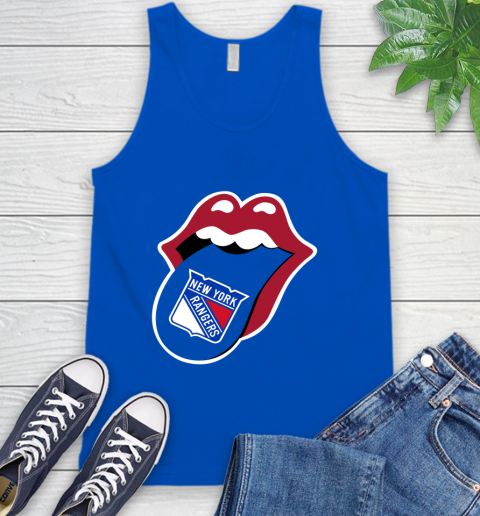 New York Rangers NHL Hockey Lips I Root For My Team Adoring Fan 74