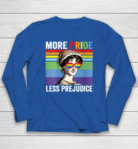 More Pride Less Prejudice Pride Month Funny Long Sleeve T-Shirt 5