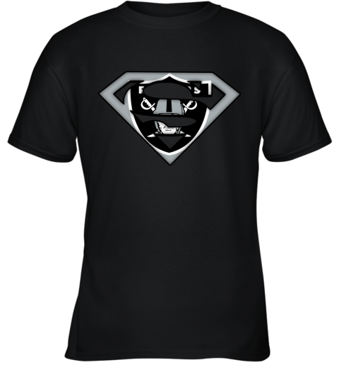 We Are Undefeatable The Oakland Raiders x Superman NFL Youth T-Shirt