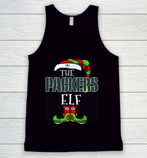 Green Bay Packers Christmas ELF Funny NFL Tank Top