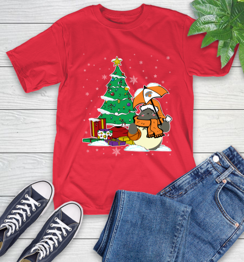 New York Knicks NBA Basketball Cute Tonari No Totoro Christmas Sports T-Shirt 11