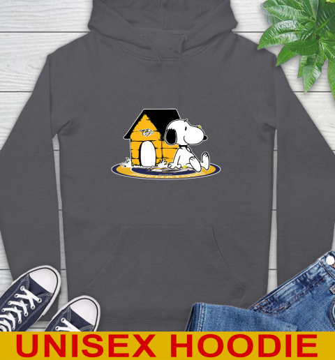 NHL Hockey Nashville Predators Snoopy The Peanuts Movie Shirt Hoodie 7