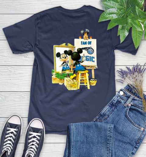 NBA Basketball Orlando Magic Mickey Drawing Shirt 93
