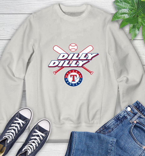 MLB Texas Rangers Dilly Dilly Baseball Sports Sweatshirt 12