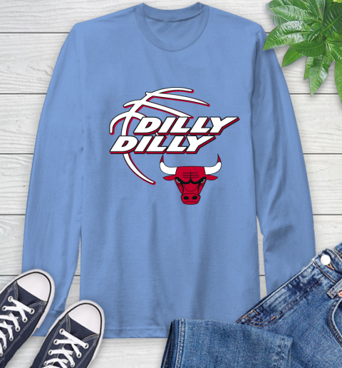 NBA Chicago Bulls Dilly Dilly Basketball Sports Long Sleeve T-Shirt 11