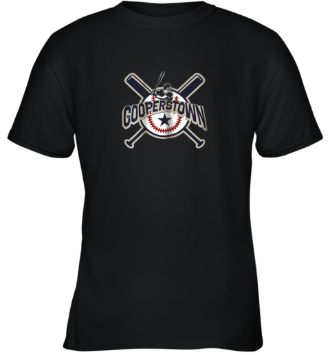 Cooperstown New York Baseball Game Family Vacation Youth T-Shirt