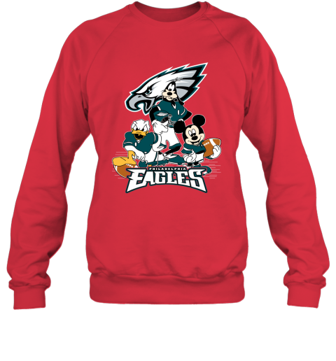 Philadelphia Eagles Christmas Mckey All Football NFL All Over print Christmas  Shirt –